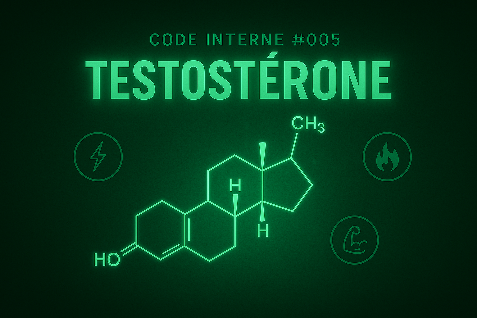 Code interne #005 — Testostérone — visuel